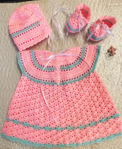 Vestito bambina uncinetto
