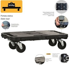 Carrello ruote pedana porta - ruote,