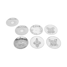 Set Piatti Nuovi BORBONESE con Motivi Cromati