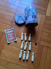 Mulino Bianco Barattolino Gioco Del Bowling Vintage 