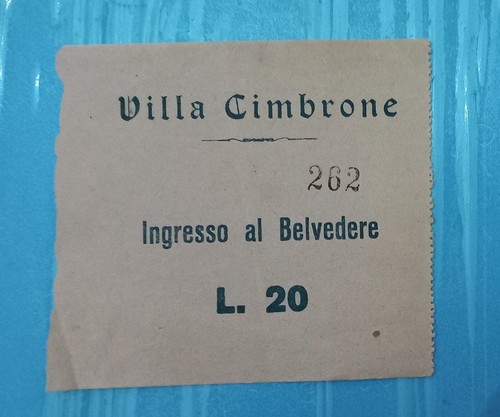 Biglietto ingresso - ingresso, al
