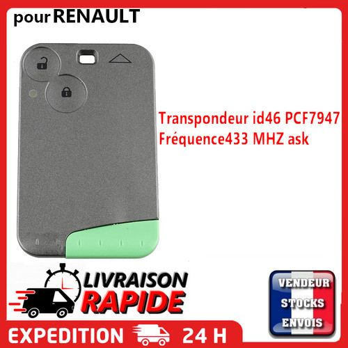 Carte clé avec électronique