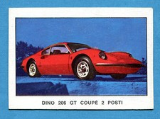 AUTO 1970 ? - Figurina-Sticker - DINO 206 GT COUPE 2 POSTI