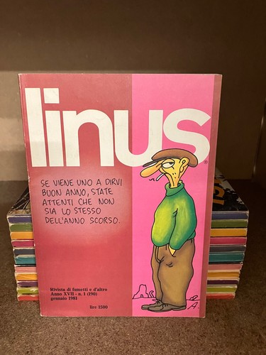 Linus 1981 anno xvii 12 - 1981, 1-12