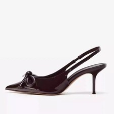 Decolte Donna Bordeaux Vernice