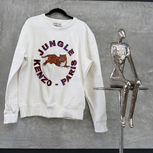 Felpa kenzo grande logo - kenzo,