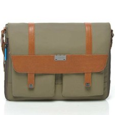 PIQUADRO Borsa Messenger Kaki