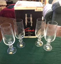 4 Bicchieri Flauto Cristallo