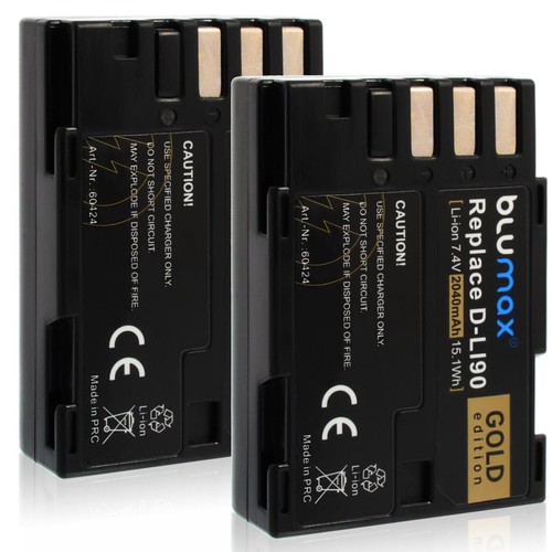 Batteria blumax per pentax - 2x,