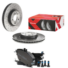 KIT DISCHI E PASTIGLIE FRENO ANTERIORI BREMBO MERCEDES CLASSE A W176