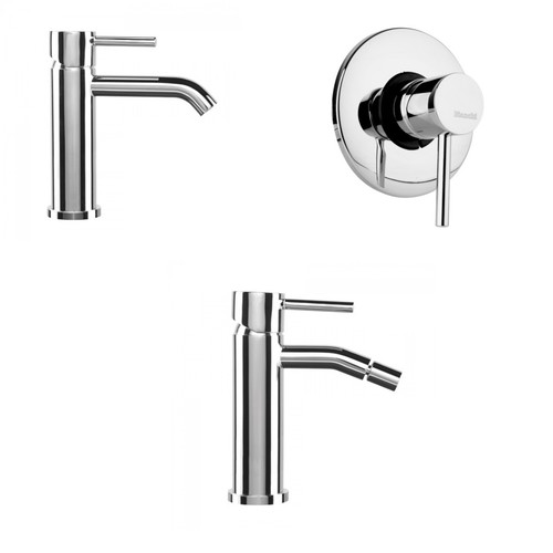 Set miscelatori lavabo bidet