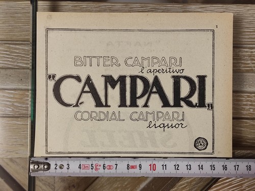 Antica pubblicità del 1923