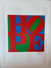 Robert Indiana (After)- Hope