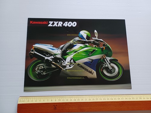 Kawasaki zxr 400 1991 depliant - 400,