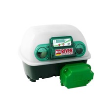 INCUBATRICE DIGITALE AUTOMATICA RIVER ET  PER 12 UOVA MEDIE/GRANDI O 48 PICCOLE