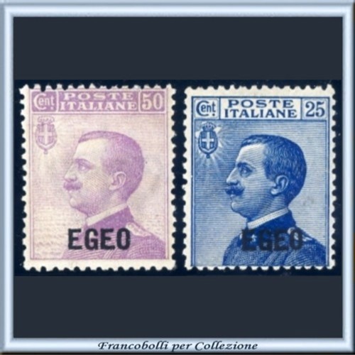 Colonie 1912 egeo prima serie - colonie,