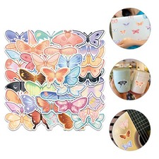  80 Pcs Adesivi Farfalle