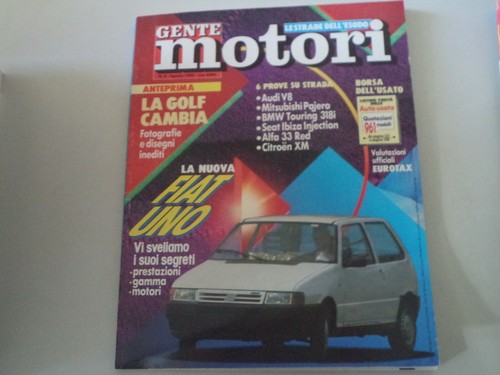 Gente motori 1989 - gente, 8/1989
