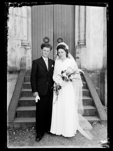 Mariés wedding portrait - mariés,