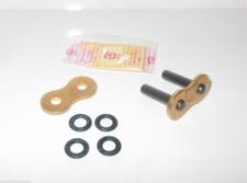 MAGLIA DI GIUNZIONE A RIBATTERE TIPO RIVETTO PER CATENA DID 530VX (Gold & Black)