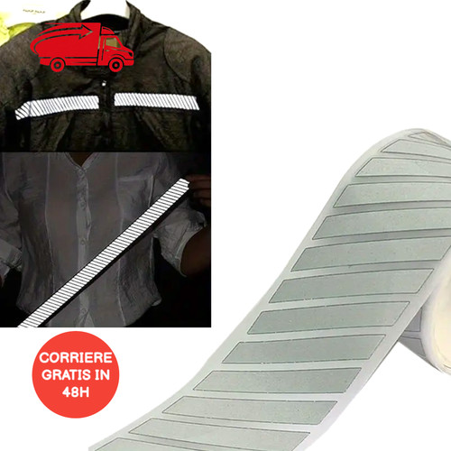 Nastro riflettente righe - 1m,