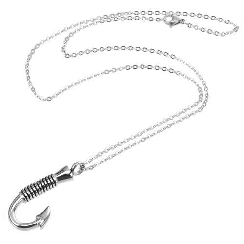 Collana urna gancio pesce - collana,