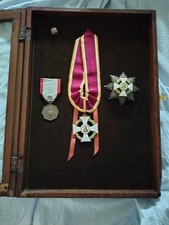 3 Medaglie onorificenze decorazioni Sant Agata San Marino + distintivo