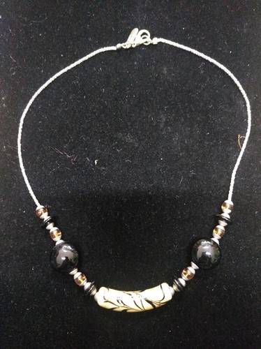 Collana ambrosia topazio nero - topazio,