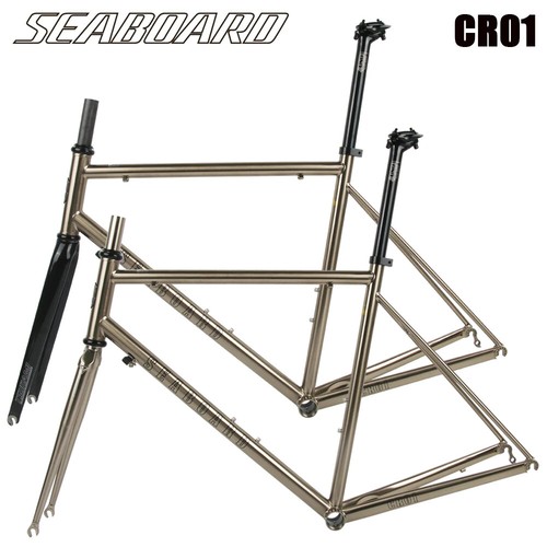 Telaio bici strada cromo