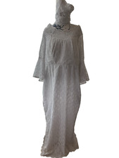 Maxi abito/caftano lungo donna