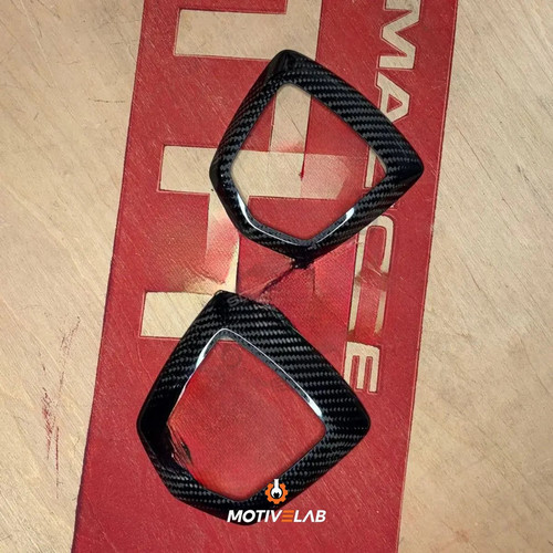 Cover carbonio stemmi - cover, abarth