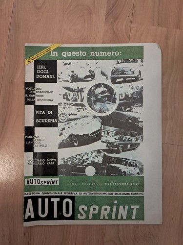 Rivista autosprint ristampa - rivista,