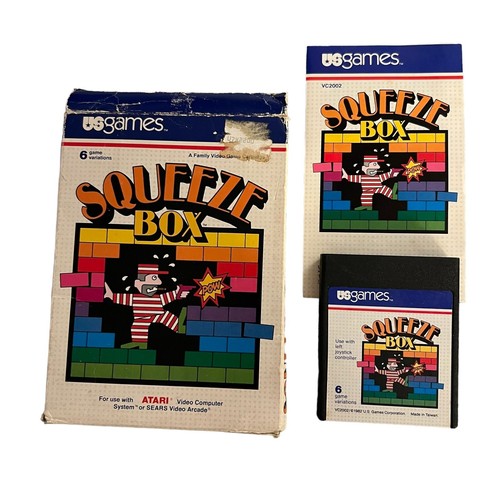 Atari 2600 squeeze box gioco - squeeze,