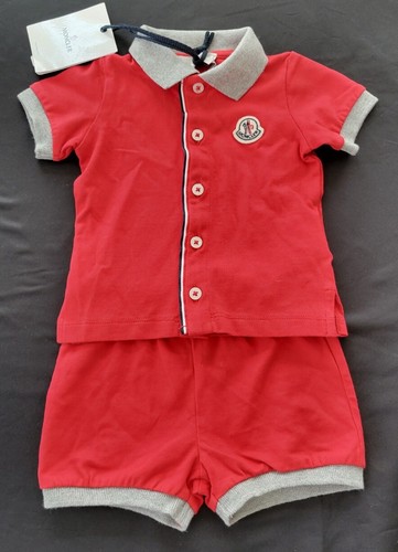 Nwt new moncler baby red - baby, logo