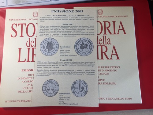 Italia repubblica 2001 dittico - repubblica,