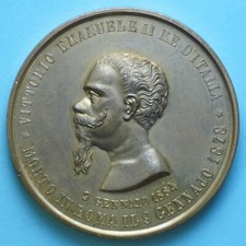 UMBERTO I MEDAGLIA 1884 VI