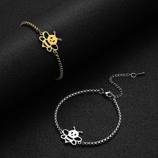 Bracciale catena in acciaio