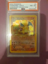 🔥GRADED CHARIZARD POKEMON CARD🔥 GREAT GIFT! AUTHENTIC. Leggere Descrizione!