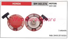 Messa in moto HONDA motore