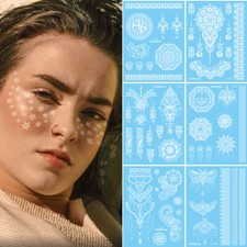 Adesivo Tatuaggio Temporaneo Impermeabile Con Punta Gallo Finto*? *?