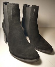 Stivaletto donna ARMANI JEANS - EU 36,5 In camoscio nero Tacco 8,5 Usato poco