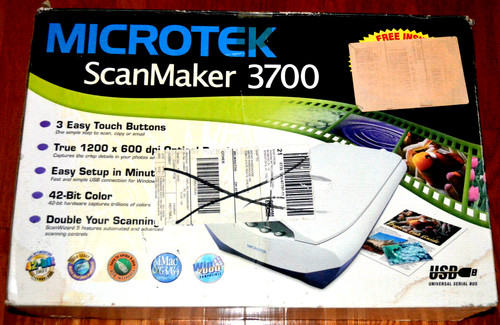Microtek scanmaker 3700 - scanmaker,