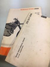 Manuali Di Uso e Spare Part KTM SX-F SX XC EXC Racing 250 400 450 525 2006