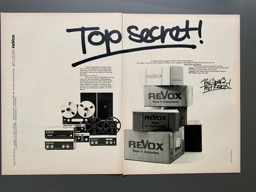 Top secret revox serie hifi - revox,