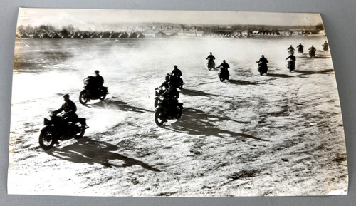 Wwii army harley davidson - us,