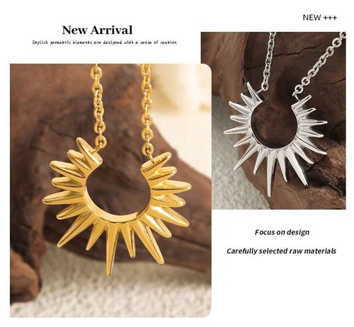 Collana acciaio inox - collana, in