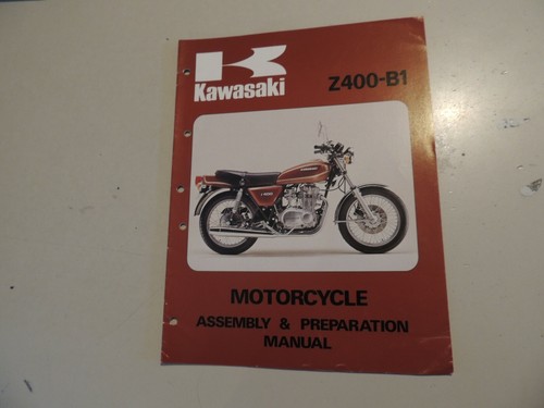 Kawasaki z400 assembly - z400,