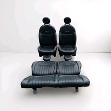 TAPPEZZERIA ORIGINAL COMPLETA IN PELLE SEDILI PANNELLO FIAT 500 S SPORT DAL 2012