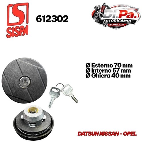 Tappo serbatoio carburant - serbatoio,