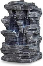 Zen'Light SCFR150 - Fontana Grand Canyon, Pietra, 19 X 16 X 28 Cm, Colore: Grigi